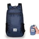 20L Large Waterproof Folding Climbing Backpack Travel Rucksack (Navy Blue) Newly
