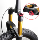 Aluminum Alloy MTB Fork Suspension Lock Bike Front Shoulder Cap Bicycle Parts