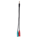 2 in 1 Splitter 4 Pin 3.5mm Audio Headphones Headphones 2 Female Female Female Head