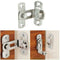 Portable Safety Doors Sliding Lock Buckle Travel Hotel S4H6NICE X9I2 H5V8