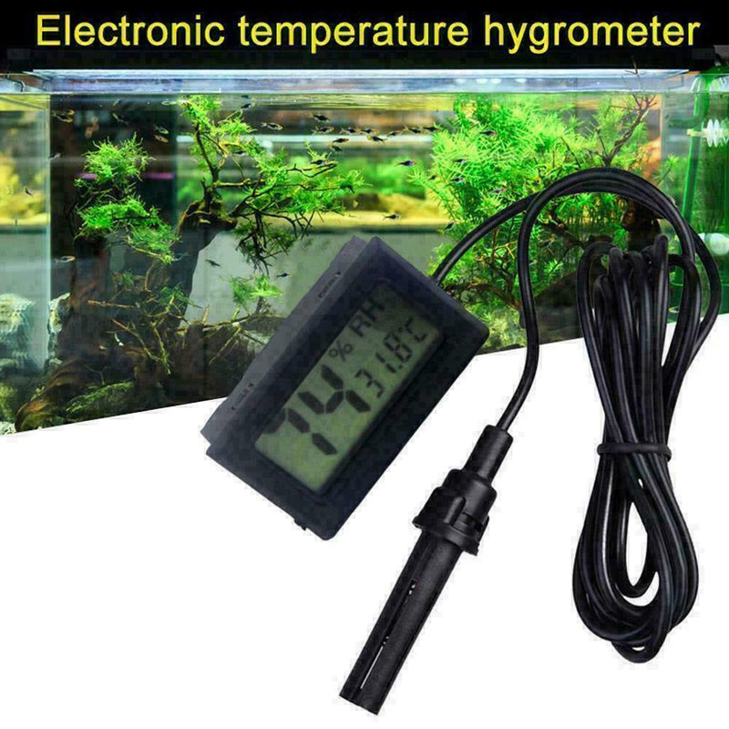 Mini Digital LCD Display Thermometer Hygrometer Temperature Meter S1L4 P8J0 F6I5
