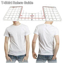 1PCS/SET T-Shirt Ruler Guide Alignment Tool Centering Tool Designs Ruler X8O0