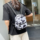 Fashion Women Animal Pattern Printing Backpack Casual Small Handbags (C)