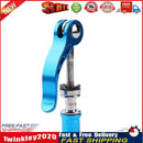 Aluminium Alloy Quick Release Bike Seat Post Clamp Seatpost Skewer blue Newly