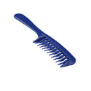 Hairdressing Straight Curly Detangler Hair Combs Salon Hair Styling (Blue) Newly