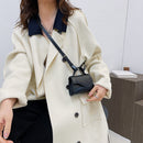 Female PU Leather Shoulder Bag Female Mini Purse All-match Travel Messenger Bag