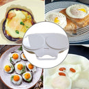 Cooker Steamer Tool Microwave Eggs Double Cup Draining Egg Boiler Egg Steamer