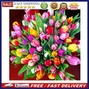 5D DIY Diamond Painting Kits Tulips Full Round Drill Wall Decor Crafts Mosa