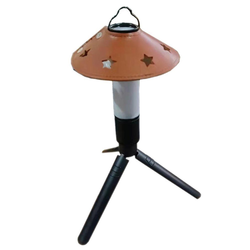 Camping Lantern Flashlight - Super Bright LED Emergency Lights (Brown)