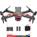 WL/RC F190 RC Drone FPV Altitude Hold Aircraft with 2 Battery (Black) Newly