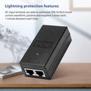 15V 0.8A 24W Desktop POE Power Injector Ethernet Adapter Surveillance CCTV
