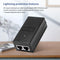 15V 0.8A 24W Desktop POE Power Injector Ethernet Adapter Surveillance CCTV