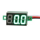 0.36inch LED Digital Voltmeter DC0-100V Three Line Volt Meter(Green) Newly