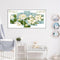 5pcs 5D DIY Full Drill Diamond Painting Lotus Cross Stitch Kits Home Wall Dec