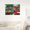 Oil Paint By Numbers Picture DIY Drawing Street Car Painting Kit Artwork
