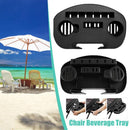 Lounge Chair Cup Holder Clip On Side Tray Utility Beverage Can`