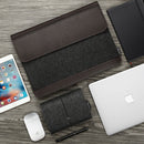 HOMIEE LP1501BR 15.6 inch PU & Felt Laptop Sleeve Newly