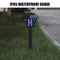LED Solar Mosquito Killer Lamp Outdoor Waterproof Lawn Stake Night Lights Newly