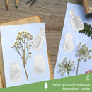 Stickers Set - 20pcs Hand Account Stickers for Scrapbooking Journal (4)