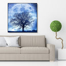 5D DIY Diamond Painting Full Drill Rhinestone Tree Moon Embroidery (K972)