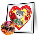 DIY 5D Diamond Painting Full Round Valentines Love Handmade Picture Home Decor