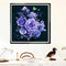 Rose 5D Diamond Painting Embroidery DIY Cross Stitch Home Decor Gift(Purple