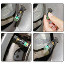 4pcs 36psi Car Tire Pressure Detection Cap Monitoring External Valve Caps