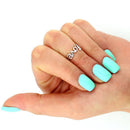 Fashion Beach Letter Love Open Ring Barefoot Women Finger Rings Foot Toe Ring