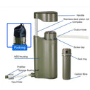 Portable Outdoor Water Filter Camping Water Purifier First Aid Survival Supplies