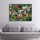 Diy 5D Diamond Painting Koala Cross Stitch Kits Embroidery Needlework Decor