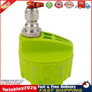 6 in 1 Adjustable Nozzle for 1/4 inch 3000psi High Pressure Washer (Green) Newly