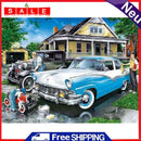 5D Full Round Drill Diamond Painting Kit Outdoor Vehicle Art Decor for Adults