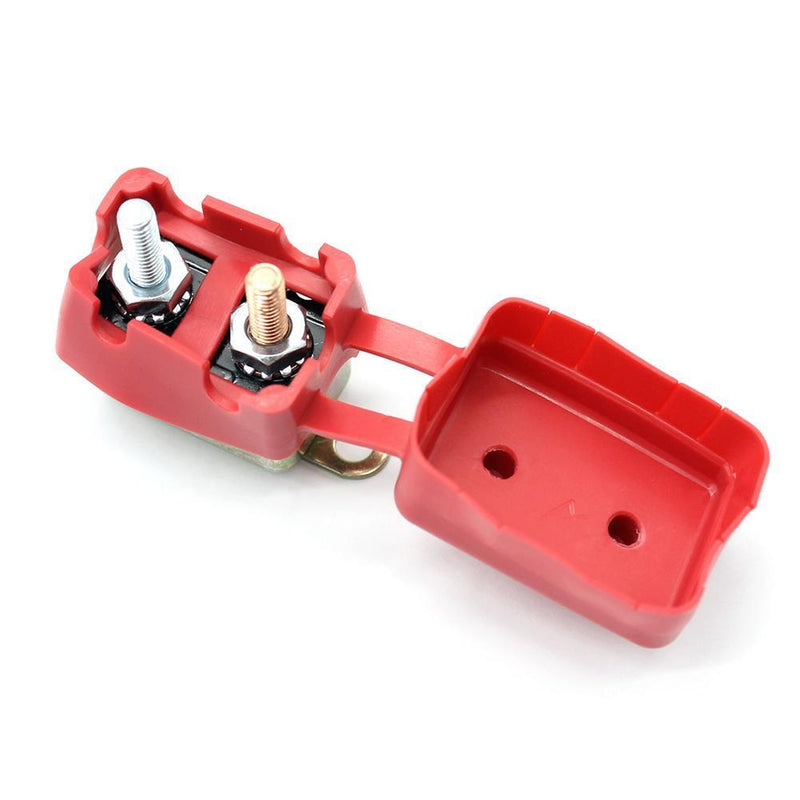 12V Circuit Breaker with Cover Auto Reset Dual Battery Fuse for Car (50A) Newly