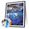 Mermaid Oil Paint By Numbers Hand Painted Frameless Painting Home Wall Ornament