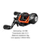 #A 6.3/1 Gear Ratio 10+1BB Low Profile Baitcasting Fishing Reel Raft Fishing Tac