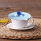 #A Cute Cup Lid Dustproof Silicone Mug Covers Drinking Cup Lids with Spoon Holde