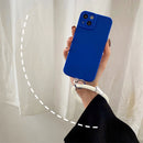 Hanging Ring Phone Silicone Chain Anti-Lost Lanyard Bracelet (Clear White) Newly