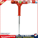 Outdoor Screw Fixed Nail Ice Auger Spiral Drill Rod Holder Fishing Tackle Newly