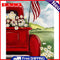 Flower Car Oil Paint by Numbers Hand Painted Frameless Picture Home DIY Ornament
