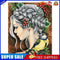 Flower Girl Oil Paint By Numbers Kit DIY Acrylic Painting on Canvas Decor