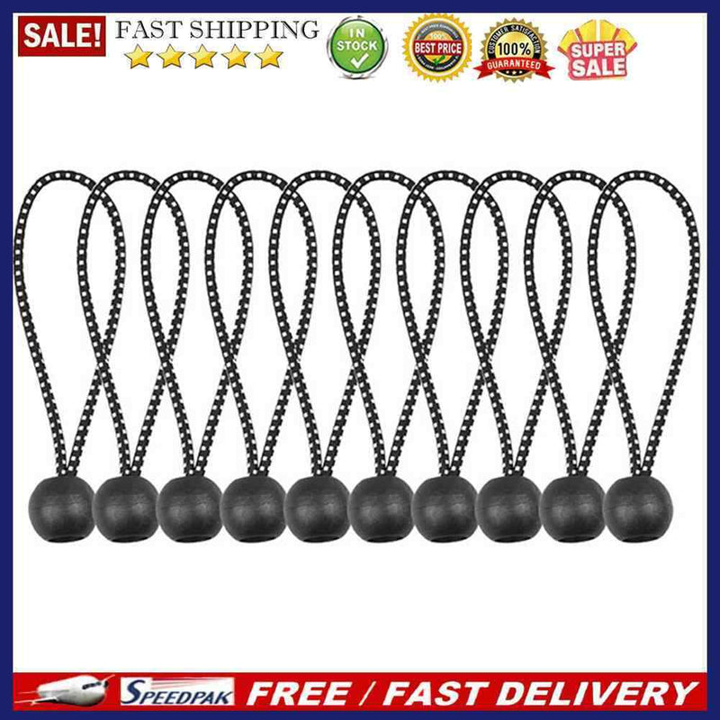 Portable Elastic Tent Bungees Ball Fixing Rope Tarp Awning Canopy Bungee Co