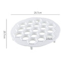 19 Holes Dough Press Mould Dumpling Mold Ravioli Pelmeni Huntun Maker (A)