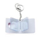 Candy Color 16 Photos 1 Inch Key Rings Card Holder Mini Photo Album Keychain