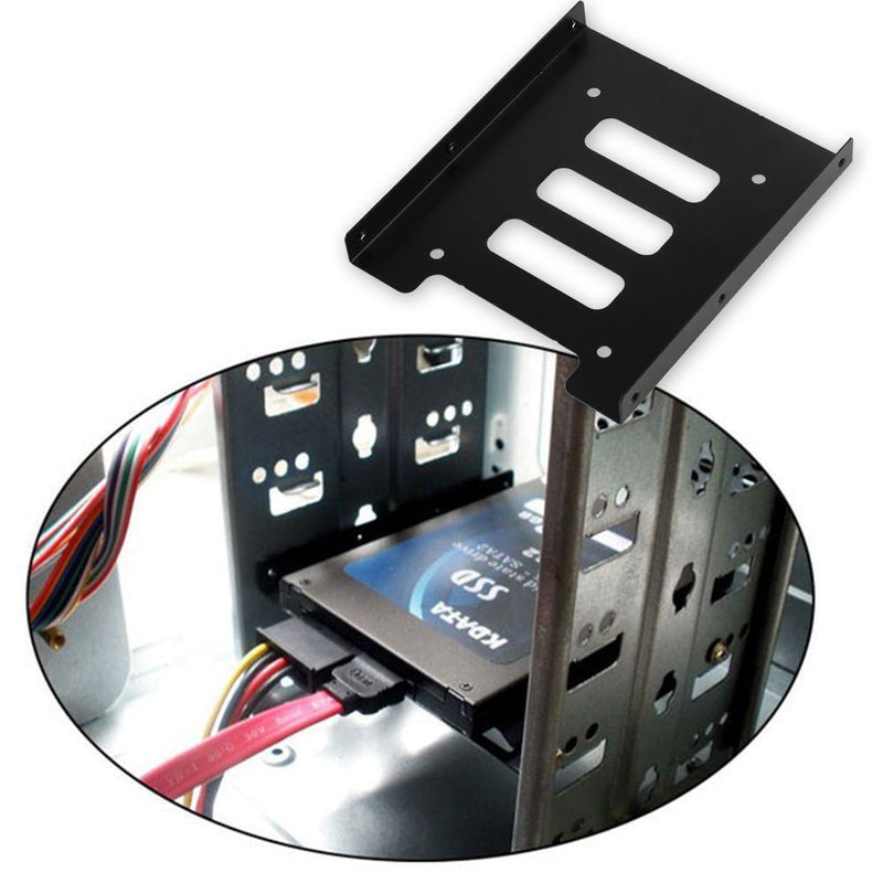2.5 inch to 3.5 inch SSD HDD Metal Adapter Mounting Bracket Hard Drive Dock