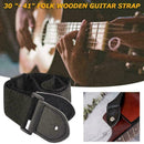 Guitar Strap Adjustable Universal Nylon Guitar Strap K2F1 W8R8 With PU K0R1