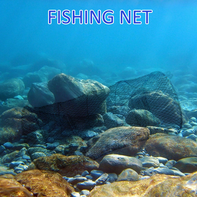 Folding Fishing Trap Crab Shrimp Loach Net Auto-Scaling Fish Trap Nylon Fish Net