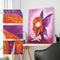 30x40cm 5D DIY Partial Special Shape Diamond Painting Girl Home Art (AK023)
