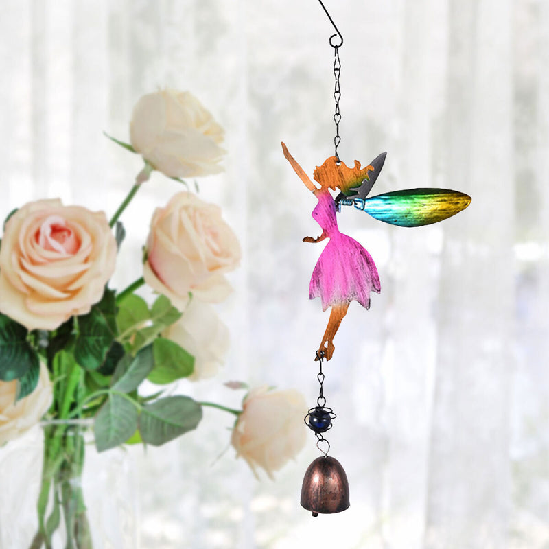 Fairy Wind Chimes Bells Hanging Decor for Garden Front Porch Yard Windows Y