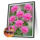 5D Diamond Painting Flower Full Round Drill DIY Rhinestone Picture for Wall Home