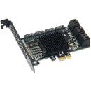 PCIE 1X SATA Card 6/10 Port 6Gbps SATA 3.0 PCIE Card Adapter Converter for PC